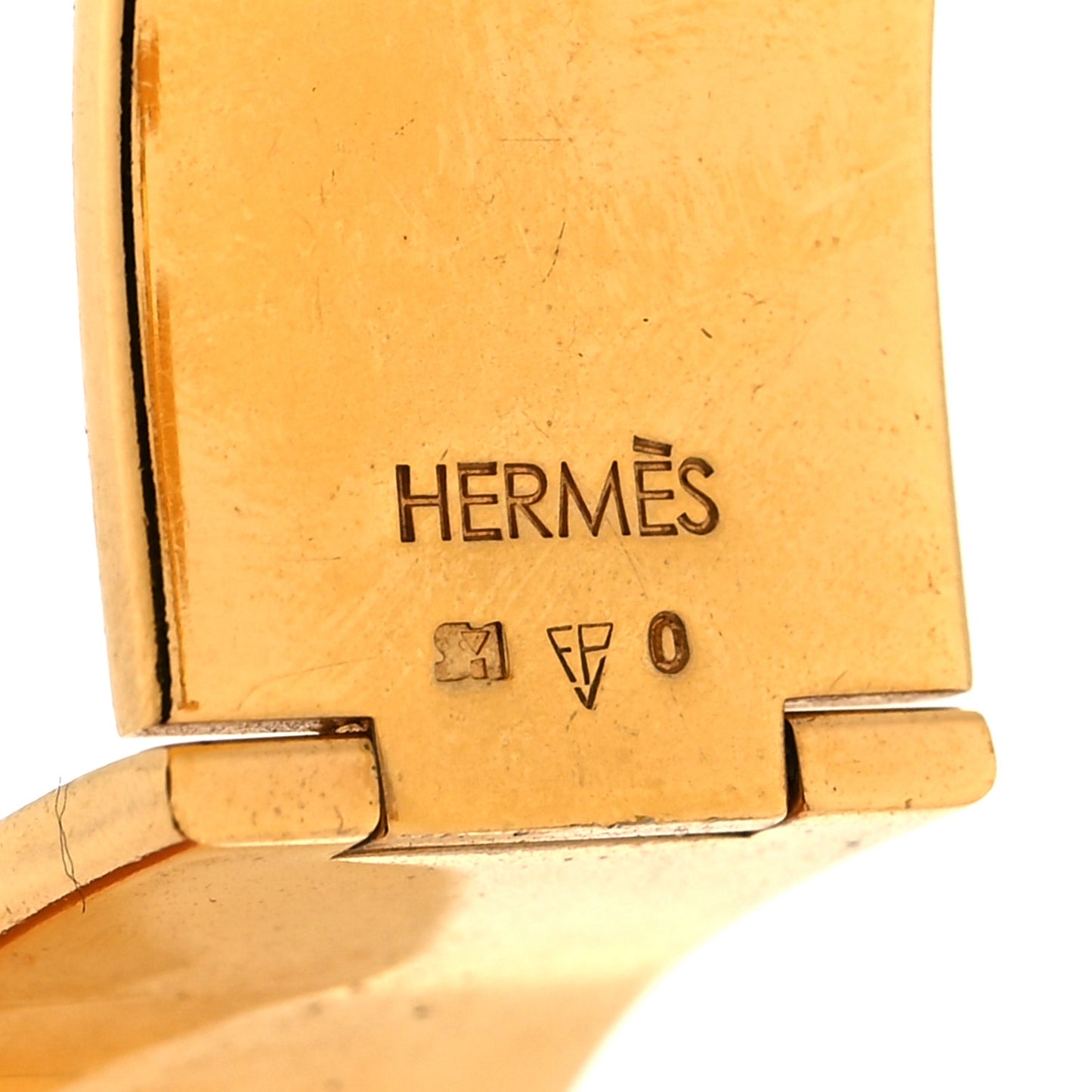 Enamel Wide Clic Clac H Bracelet GM Black