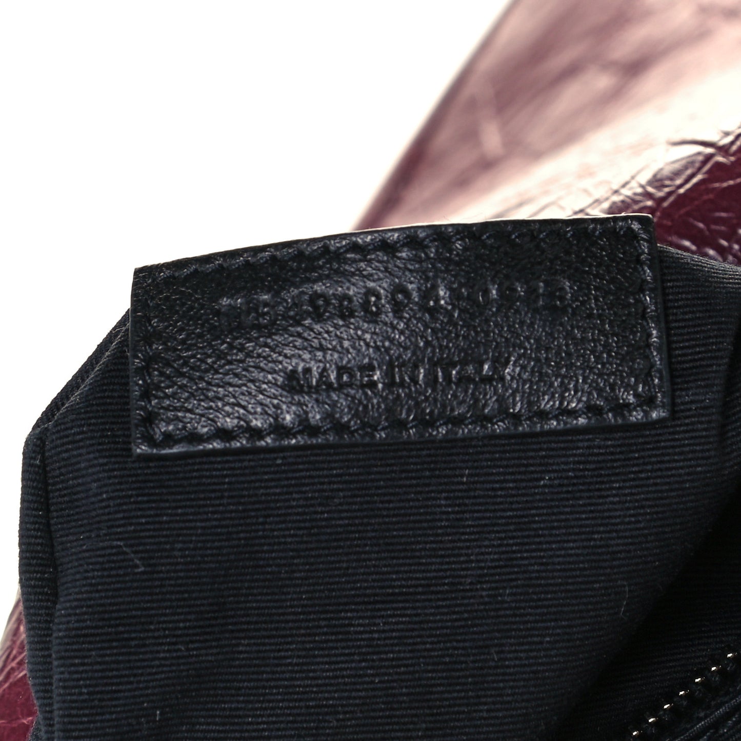 Crinkled Calfskin Matelasse Monogram Medium Niki Chain Satchel Burgundy