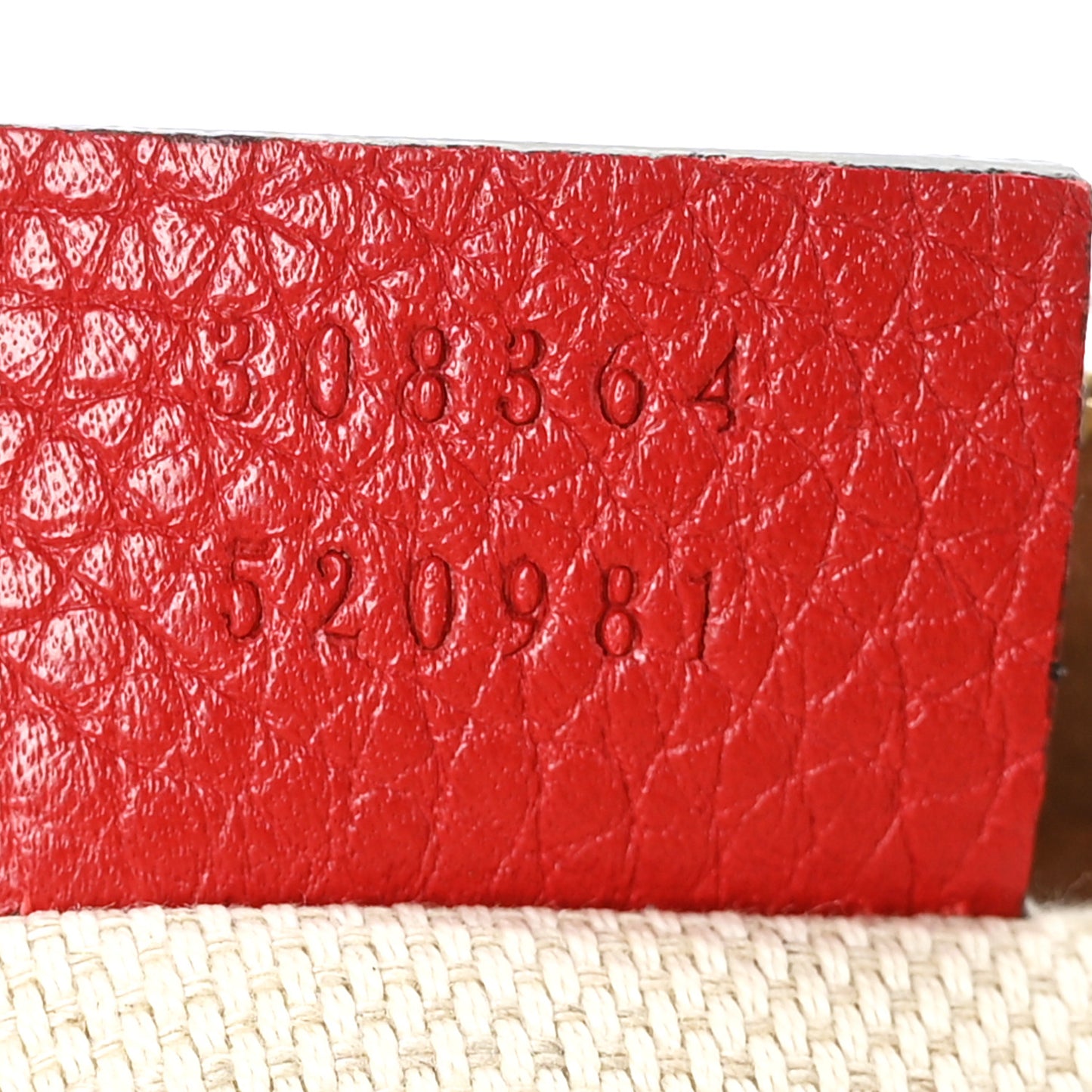 Pebbled Calfskin Small Soho Disco Bag Tabasco Red