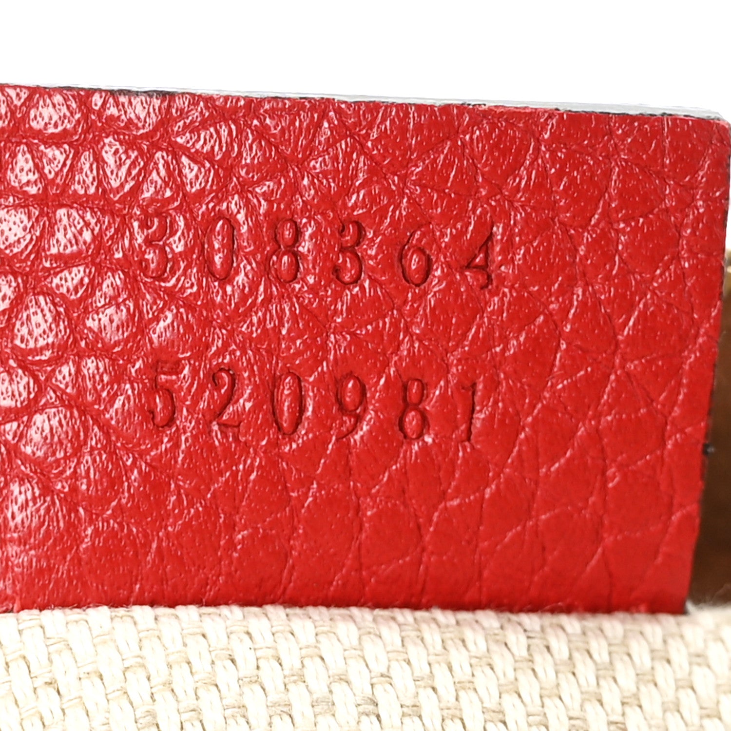 Gucci Pebbled Calfskin Small Soho Disco Bag Tabasco Red 7 of 9