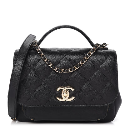 Chanel Caviar Quilted Small Business Affinity Flap Black 1 of 10