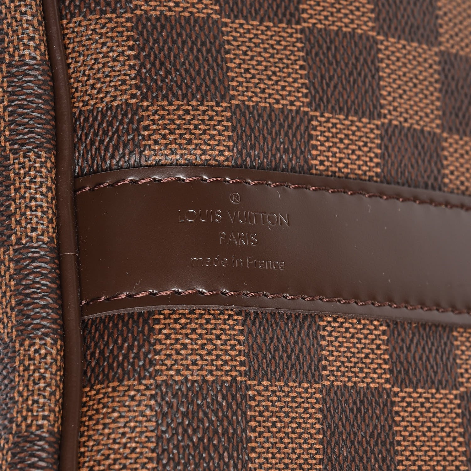 Louis Vuitton Damier Ebene Keepall Bandouliere 55 8 of 8