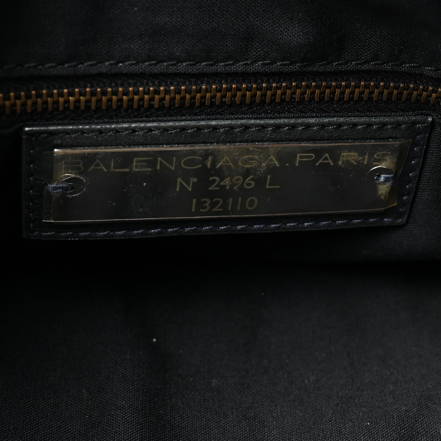 Balenciaga Agneau Classic Hardware Work Anthracite 6 of 10