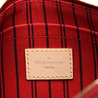 Louis Vuitton Monogram Neverfull MM GM Pochette Cherry 9 of 10