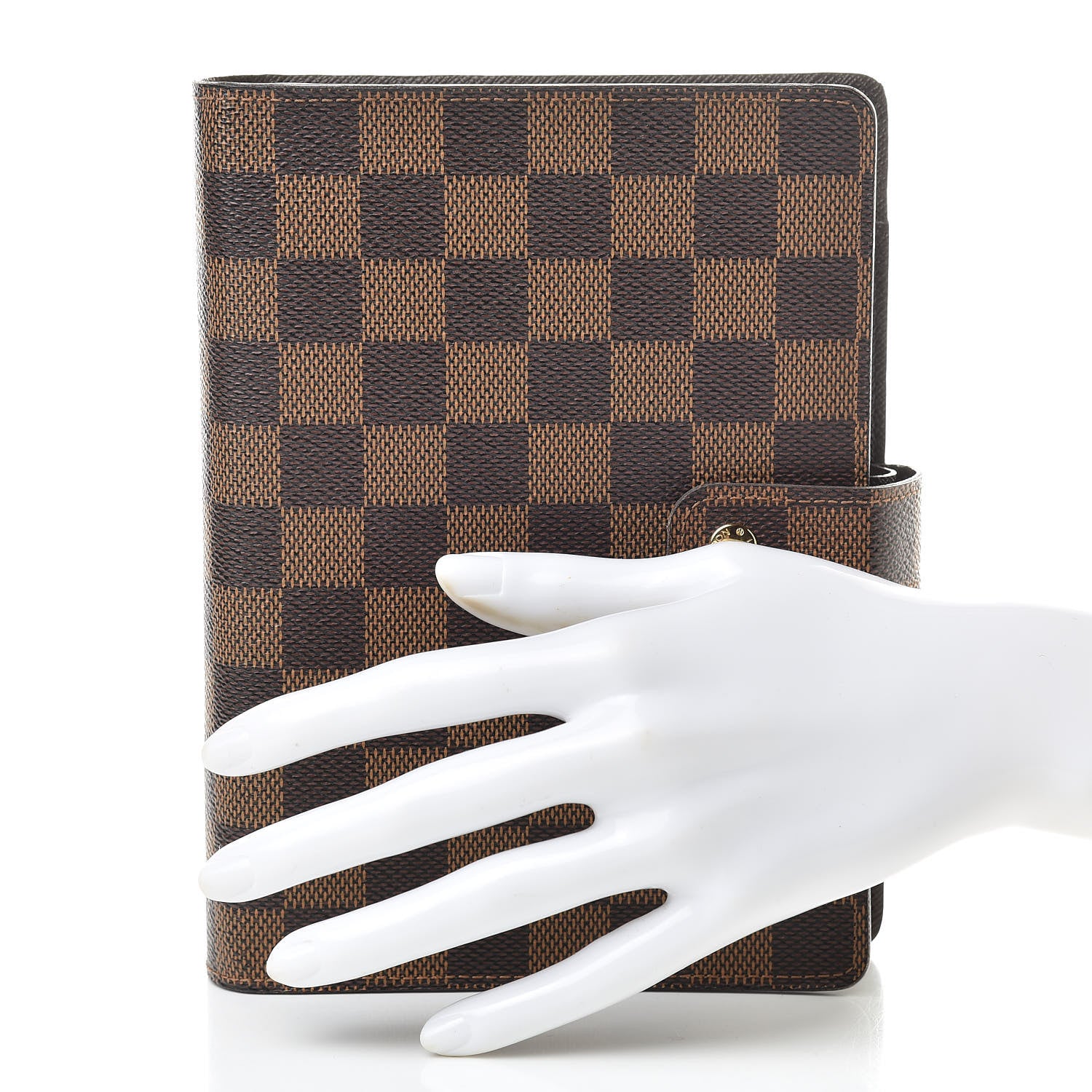 Louis Vuitton Damier Ebene Medium Ring Agenda Cover 2 of 9