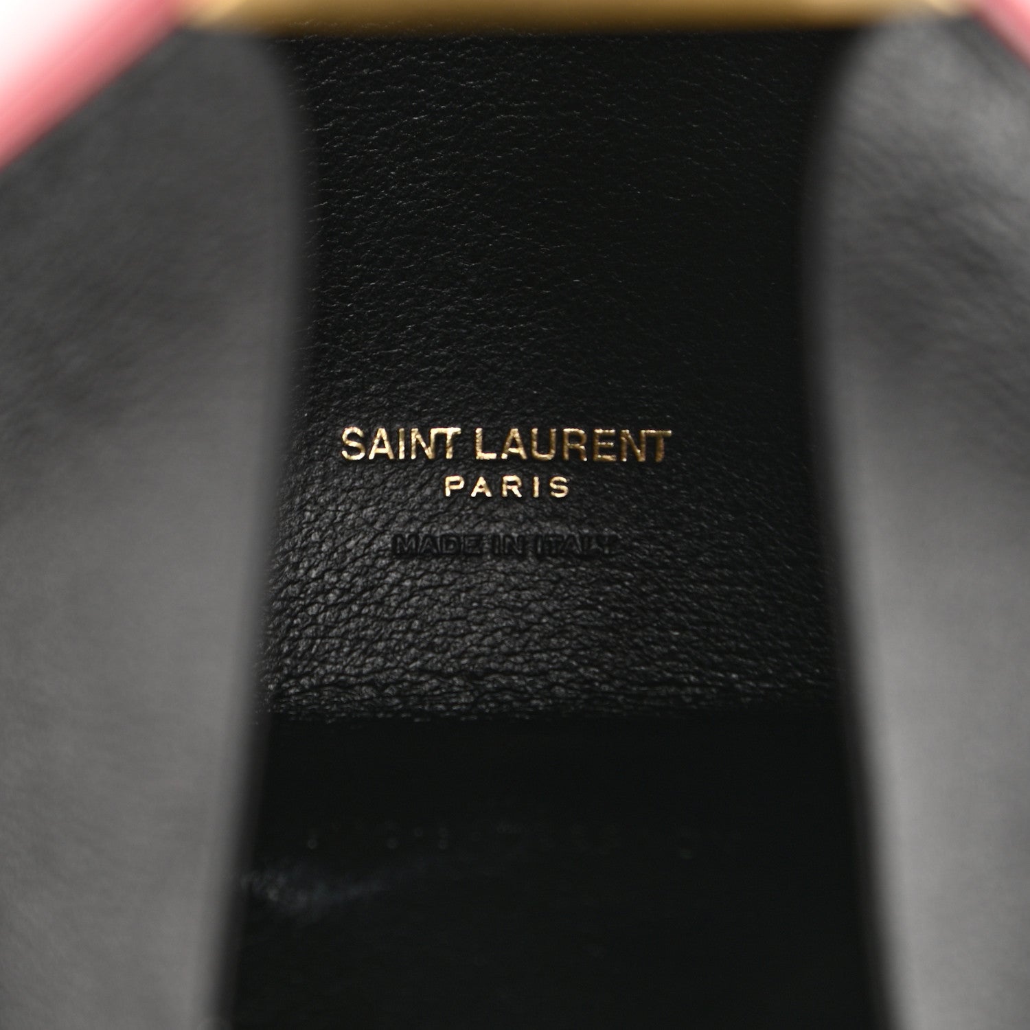 Saint Laurent Patent Pyramid Clutch Rouge 6 of 10