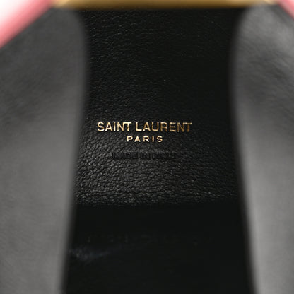 Saint Laurent Patent Pyramid Clutch Rouge 6 of 10