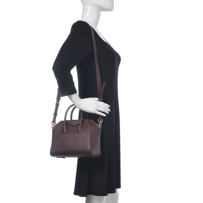 Givenchy Sugar Goatskin Mini Antigona Aubergine 2 of 9