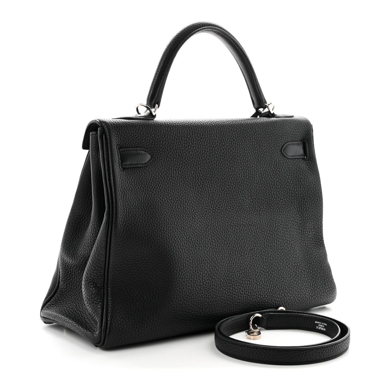 Hermes Togo Kelly Retourne 32 Black 3 of 10
