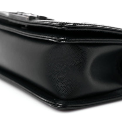 Chanel Caviar Quilted Small Boy Flap Black 9 of 13