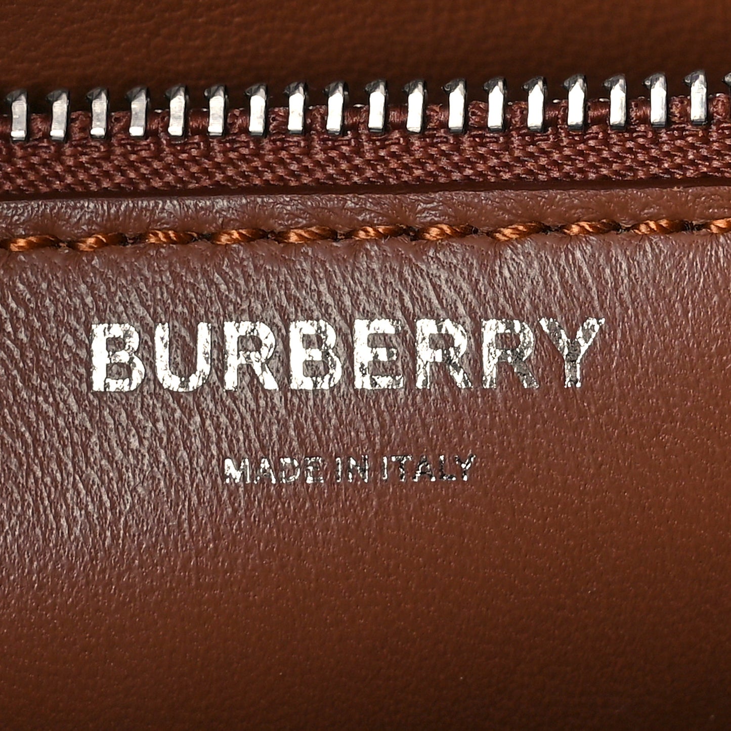 Calfskin Small TB Bag Malt Brown