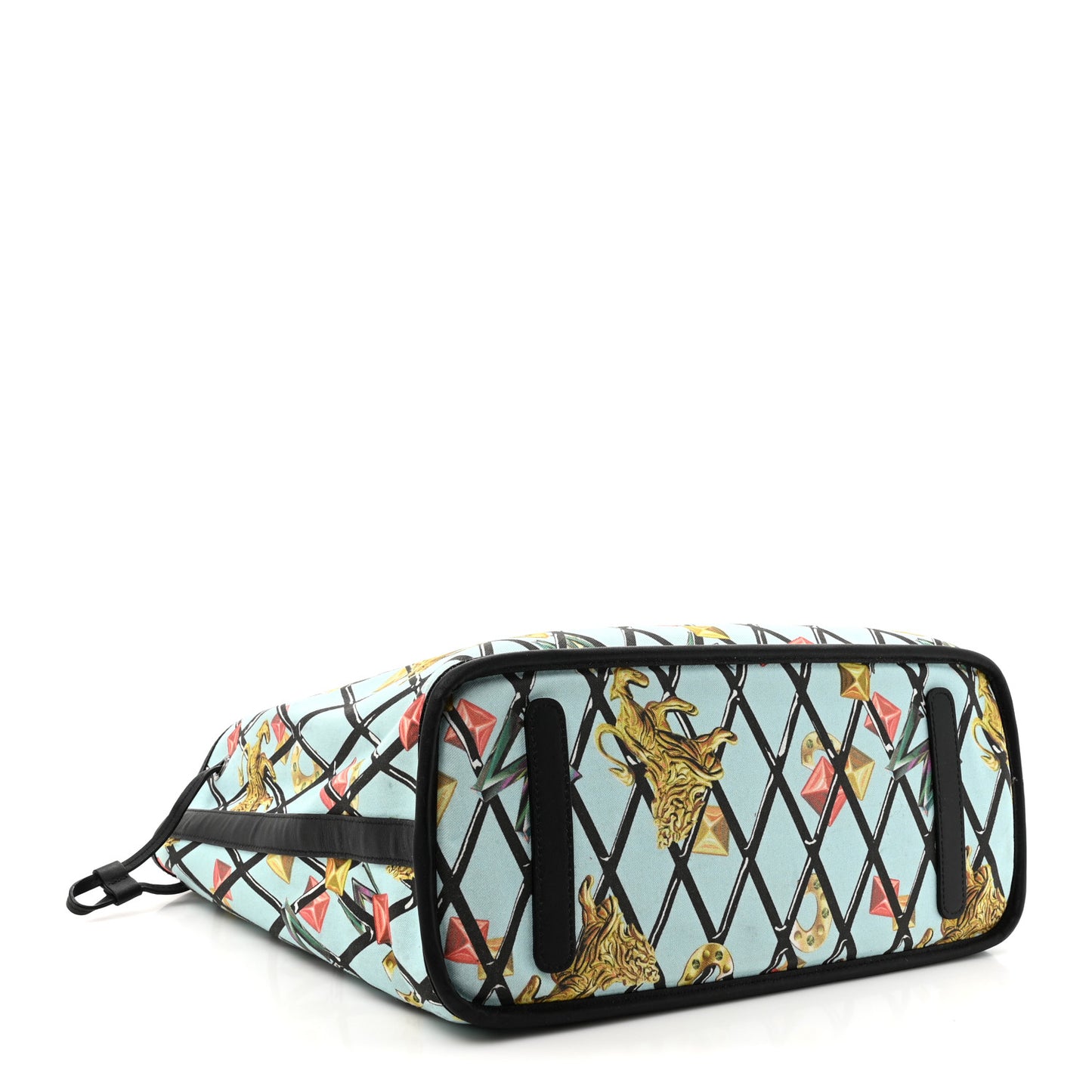 Visetos Medium Project Reversible Shopper Tote Black
