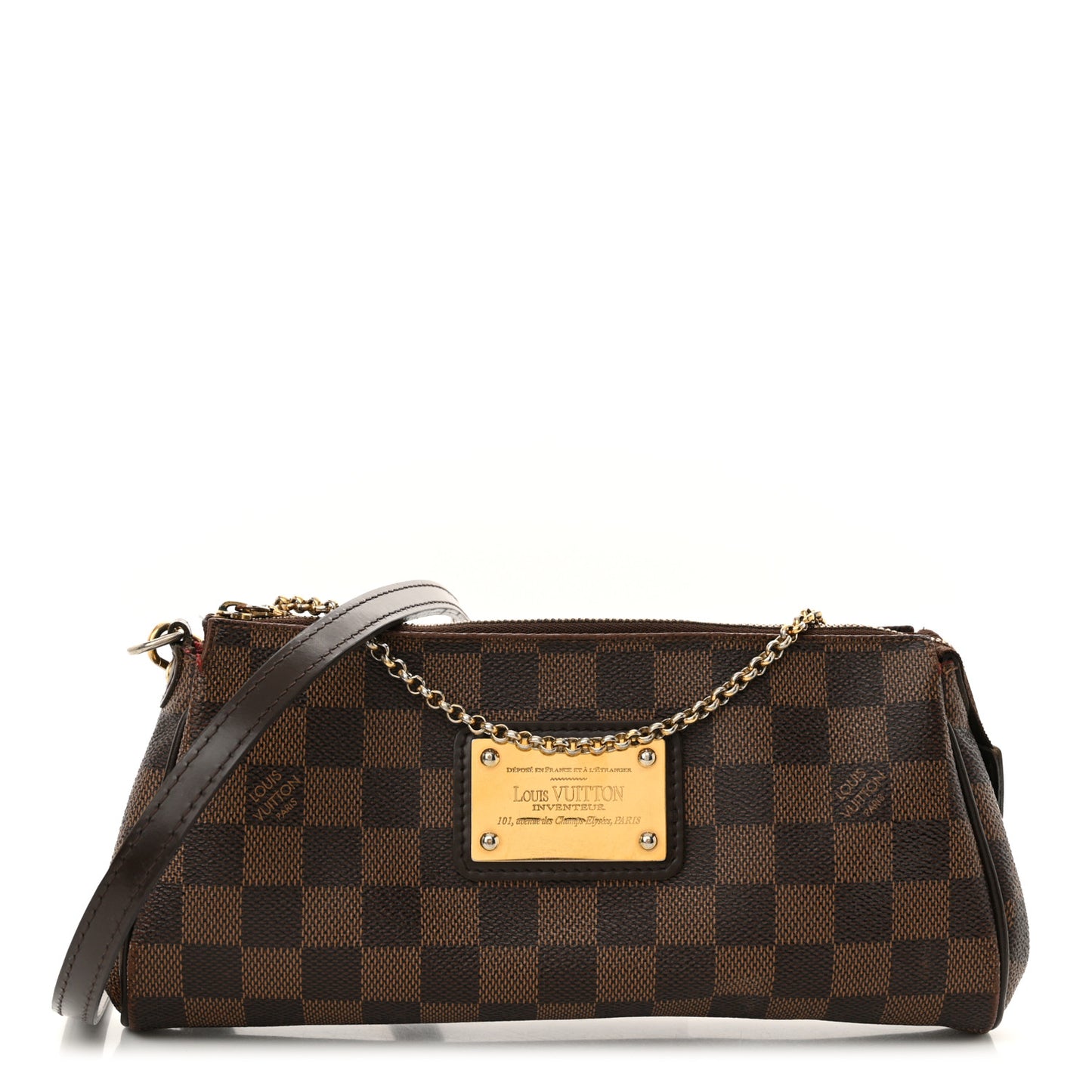 Damier Ebene Eva Clutch