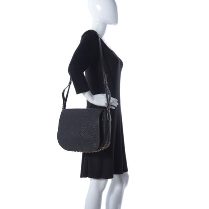 Alexander Wang Pebbled Lambskin Lia Sling Black 2 of 11