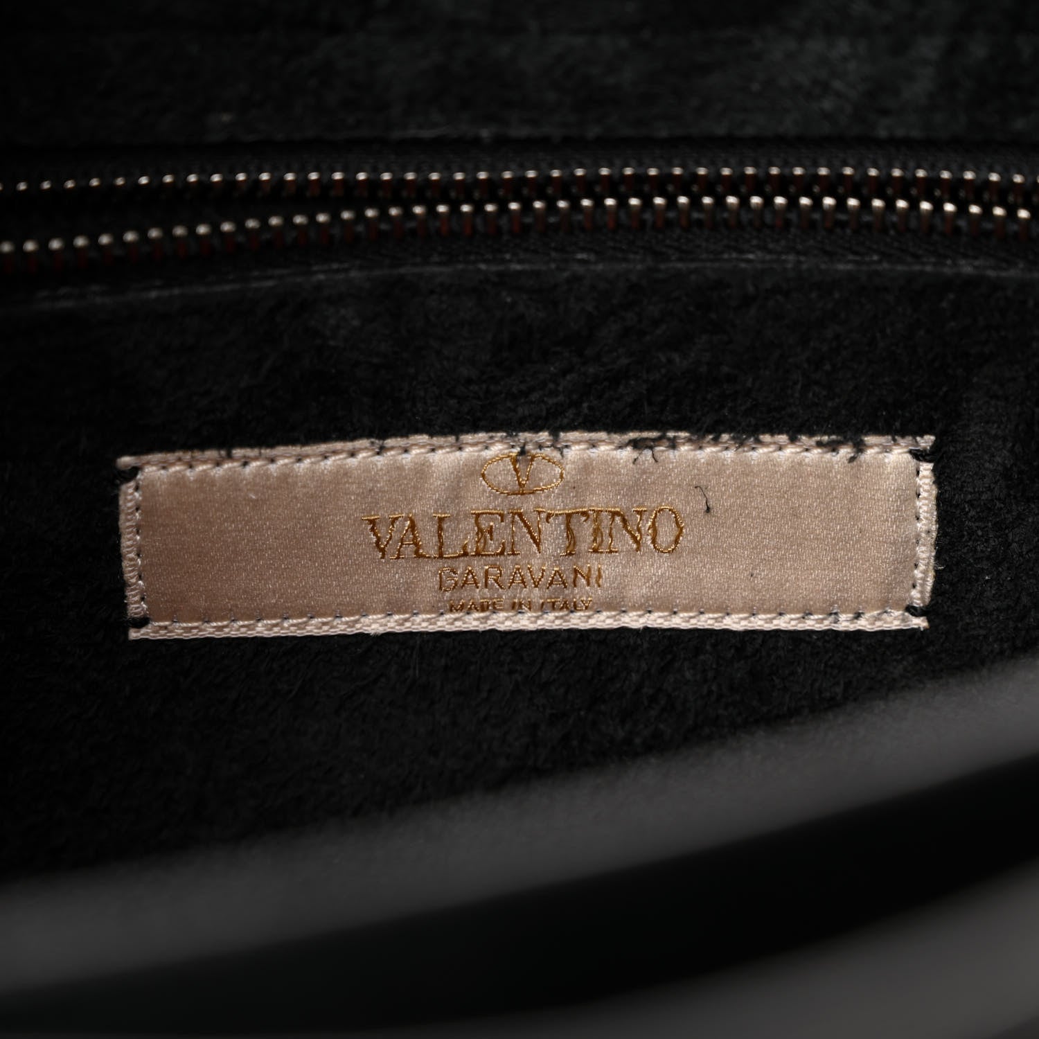 Valentino Garavani Pebbled Calfskin Turquoise Medium Guitar Strap Rockstud Rolling Flap Saddle Bag Black 6 of 12