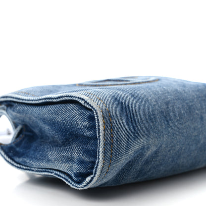 Telfar Denim Small Shopping Bag Blue 9 of 14