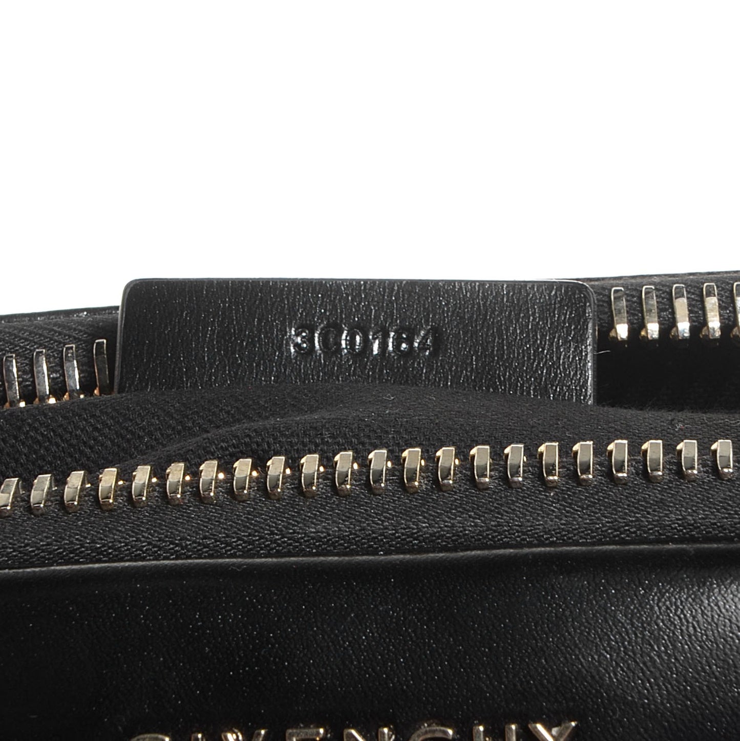 Shiny Lord Calfskin Small Antigona Black
