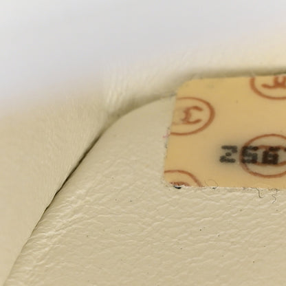 Chanel Lambskin Quilted Medium Single Flap White 8 of 16