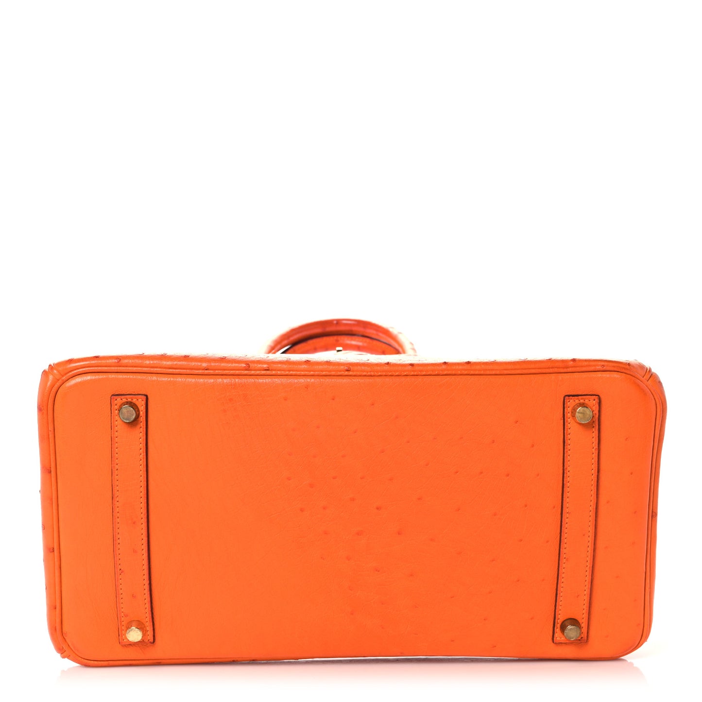 Ostrich Birkin 35 Orange