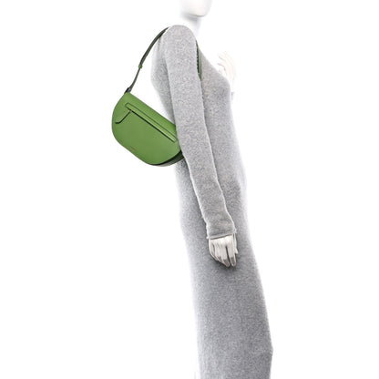 Burberry Calfskin Small Olympia Shoulder Bag Marsh Green 2 of 9
