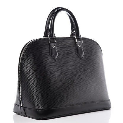 Louis Vuitton Epi Alma PM Black 3 of 9