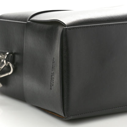 Bottega Veneta Calfskin Maxi Intrecciato Arco Briefcase Black 9 of 12