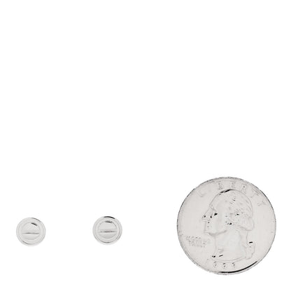Cartier 18K White Gold LOVE Earrings 2 of 5