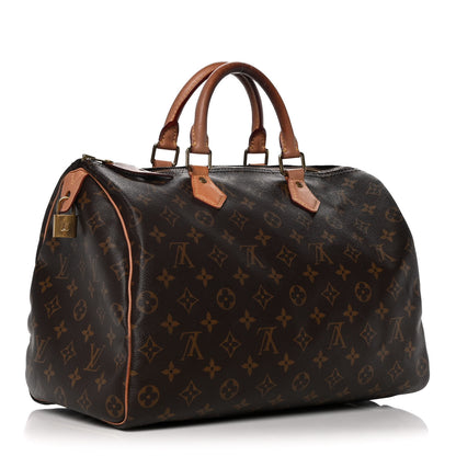Louis Vuitton Monogram Speedy 35 3 of 23