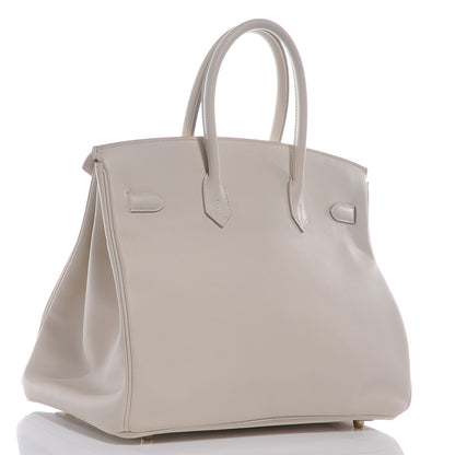 Hermes Swift Birkin 35 Craie 3 of 10