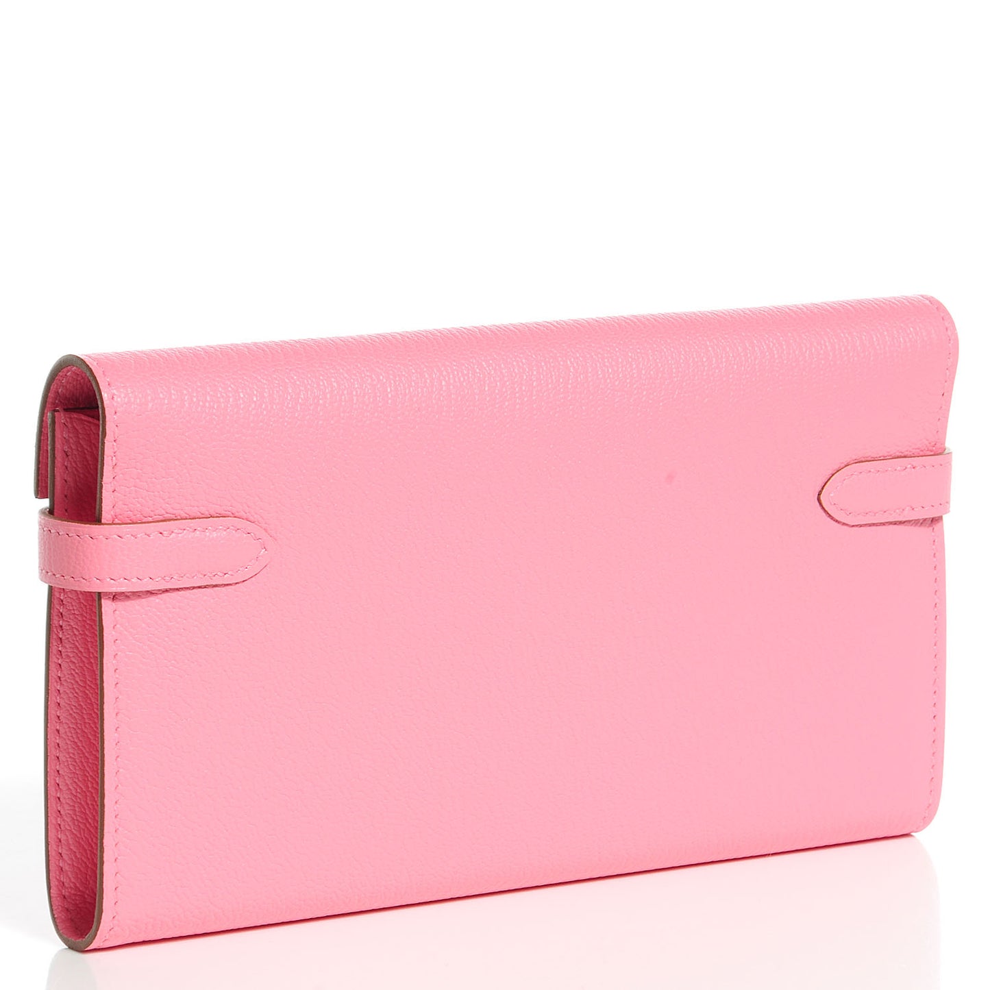 Chevre Mysore Kelly Longue Wallet Rose Confetti