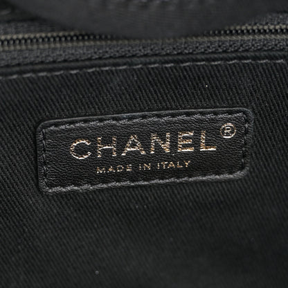 Chanel Woven Straw Raffia Medium Deauville Tote Black 6 of 14