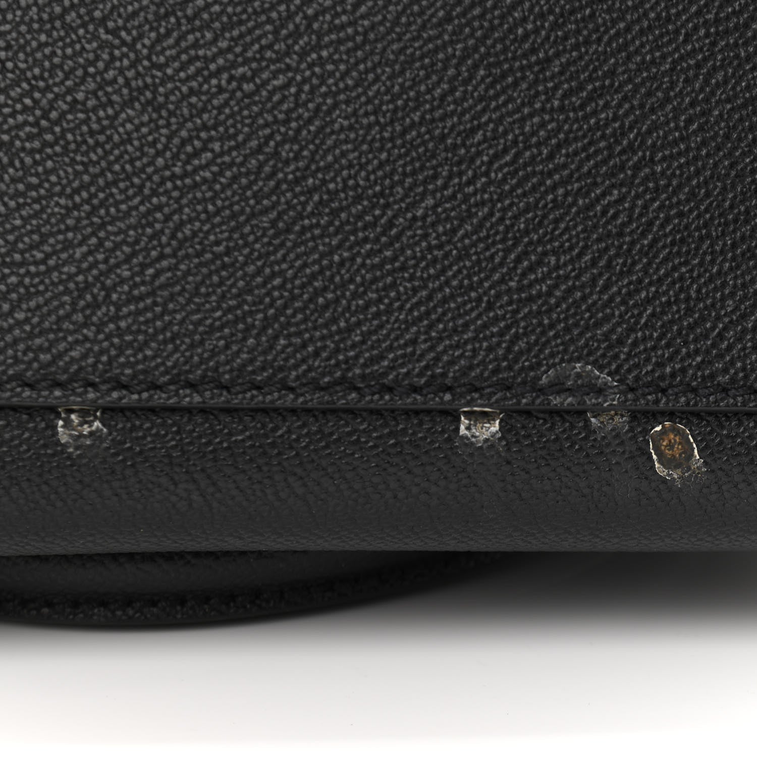 Burberry Soft Grain Calfskin Small Buckle Tote Black 11 of 13