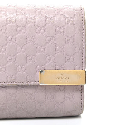 Gucci Soft Microguccissima Dice Chain Wallet Mauve 6 of 11