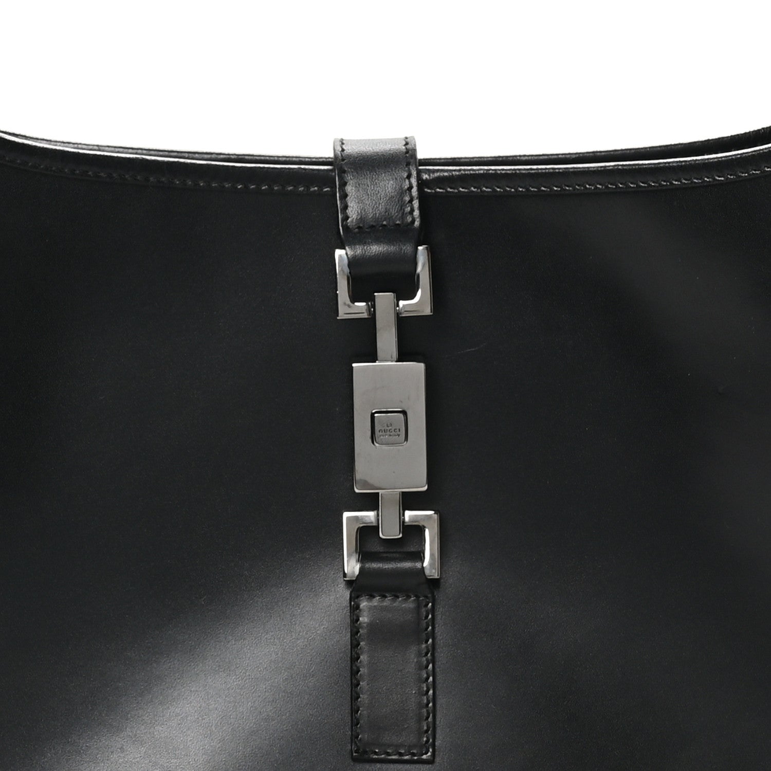 Gucci Calfskin Small Jackie O Hobo Black 8 of 10