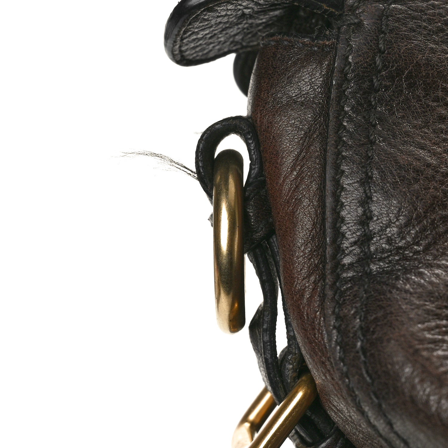 Prada Cervo Antik Shoulder Bag Caffe Sfumato 14 of 16