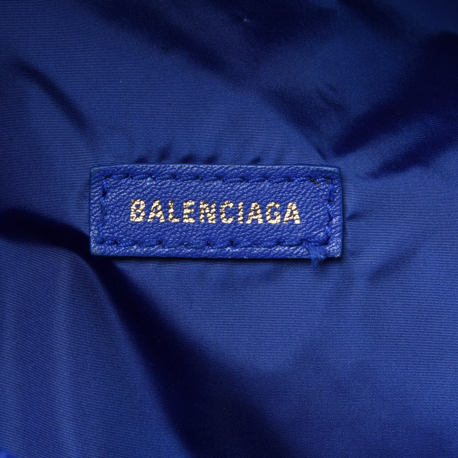 Balenciaga Sport Nylon Logo Embroidered Wheel Beltpack Bleu Roi 5 of 8