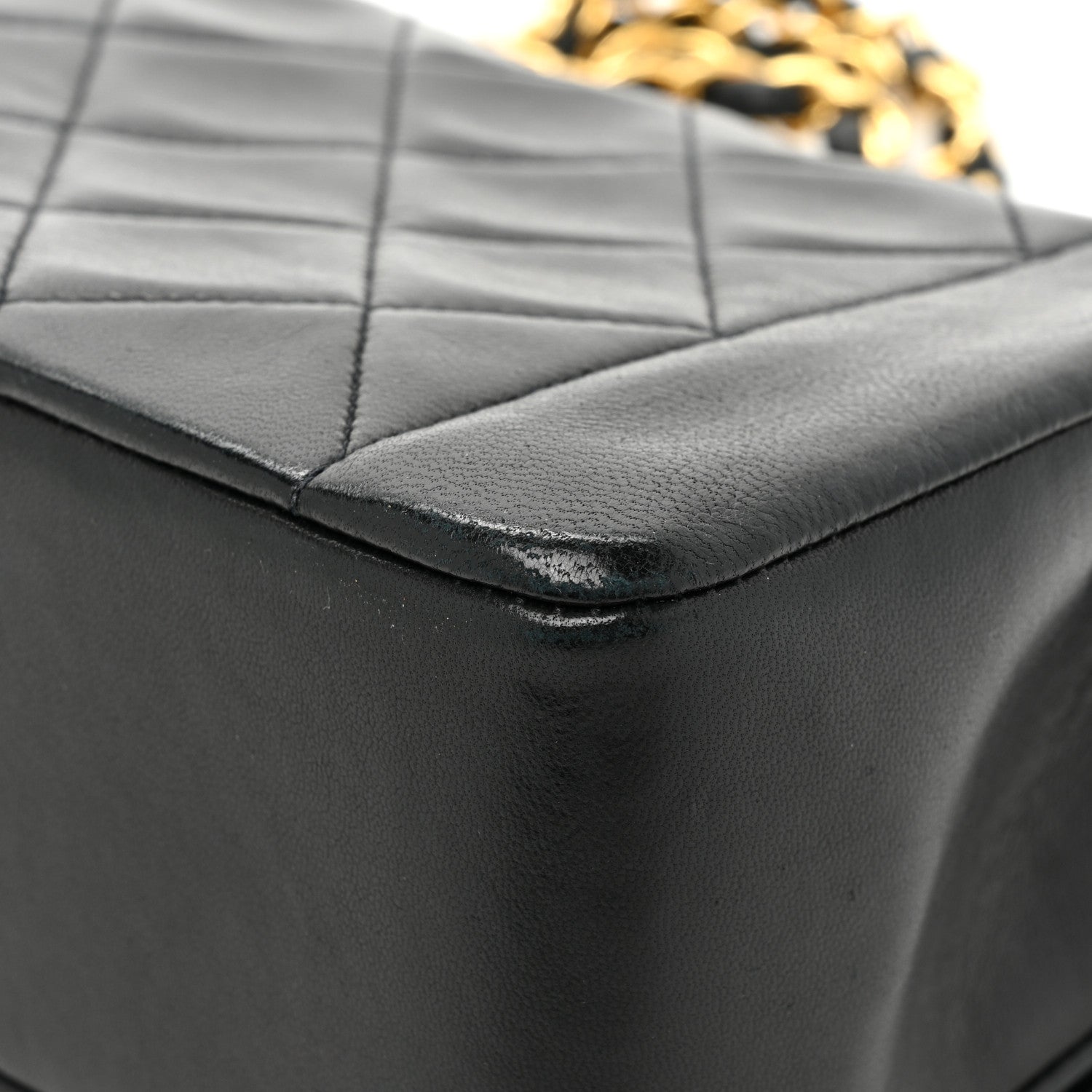 Chanel Lambskin Quilted Small Single Flap Black 15 of 17