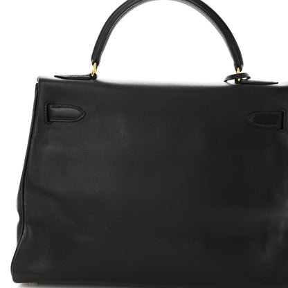 Hermes Swift Kelly Retourne 32 Black 14 of 20