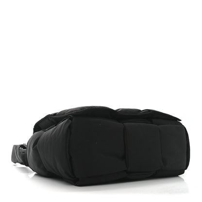 Bottega Veneta Nylon Intrecciato Padded Tech Maxi Cassette Bag Black 4 of 10