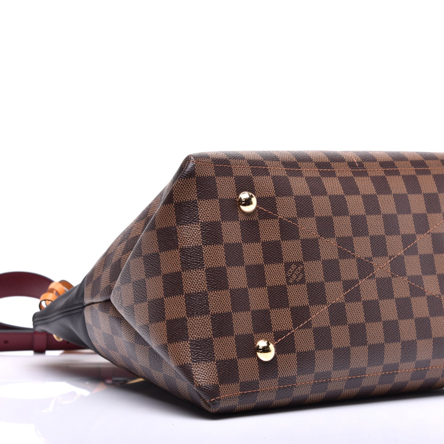 Damier Ebene Calfskin Maida Black