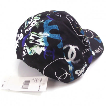 Chanel Canvas Graffiti Baseball Cap 2 of 4