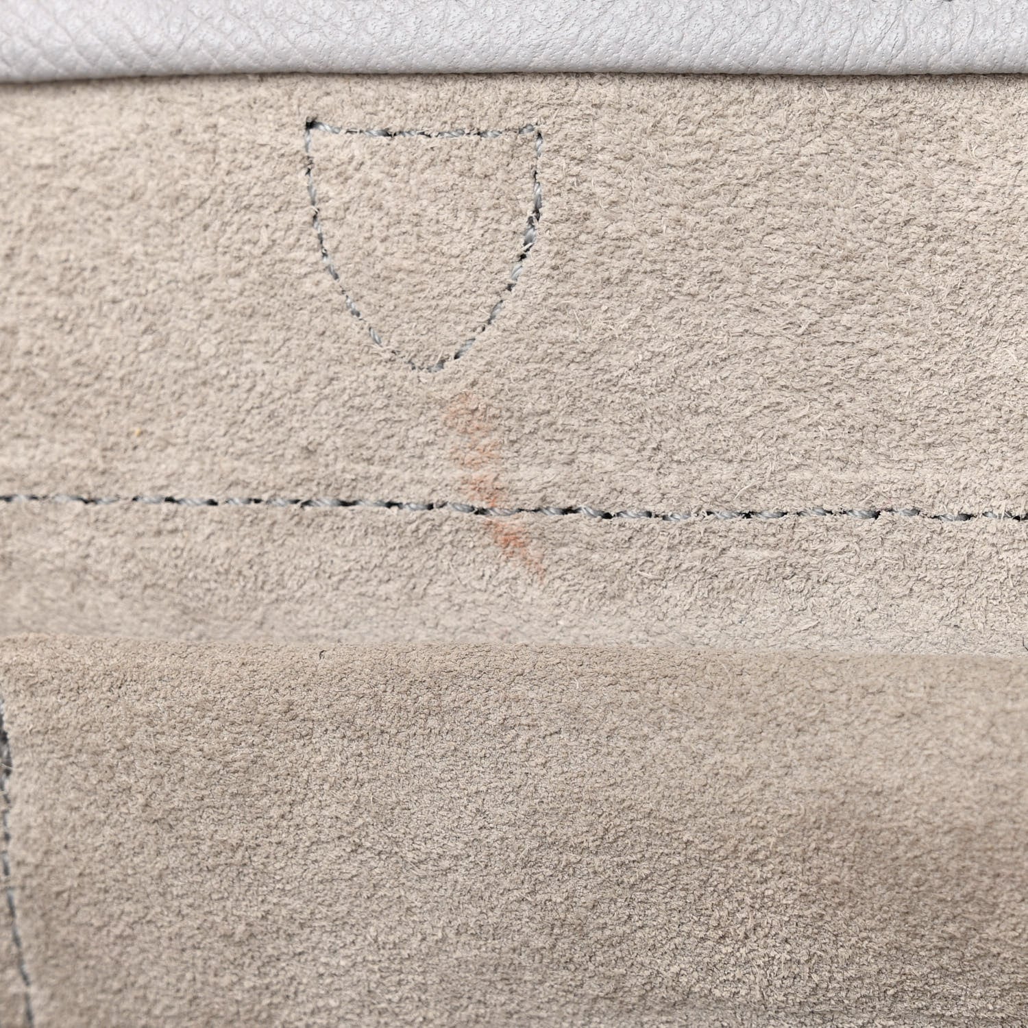 Celine Grained Calfskin Micro Belt Bag Cloud 8 of 14