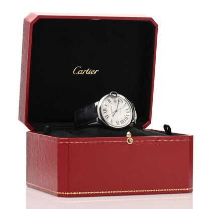 Cartier Stainless Steel Alligator 42mm Ballon Bleu De Cartier Automatic Watch 5 of 5