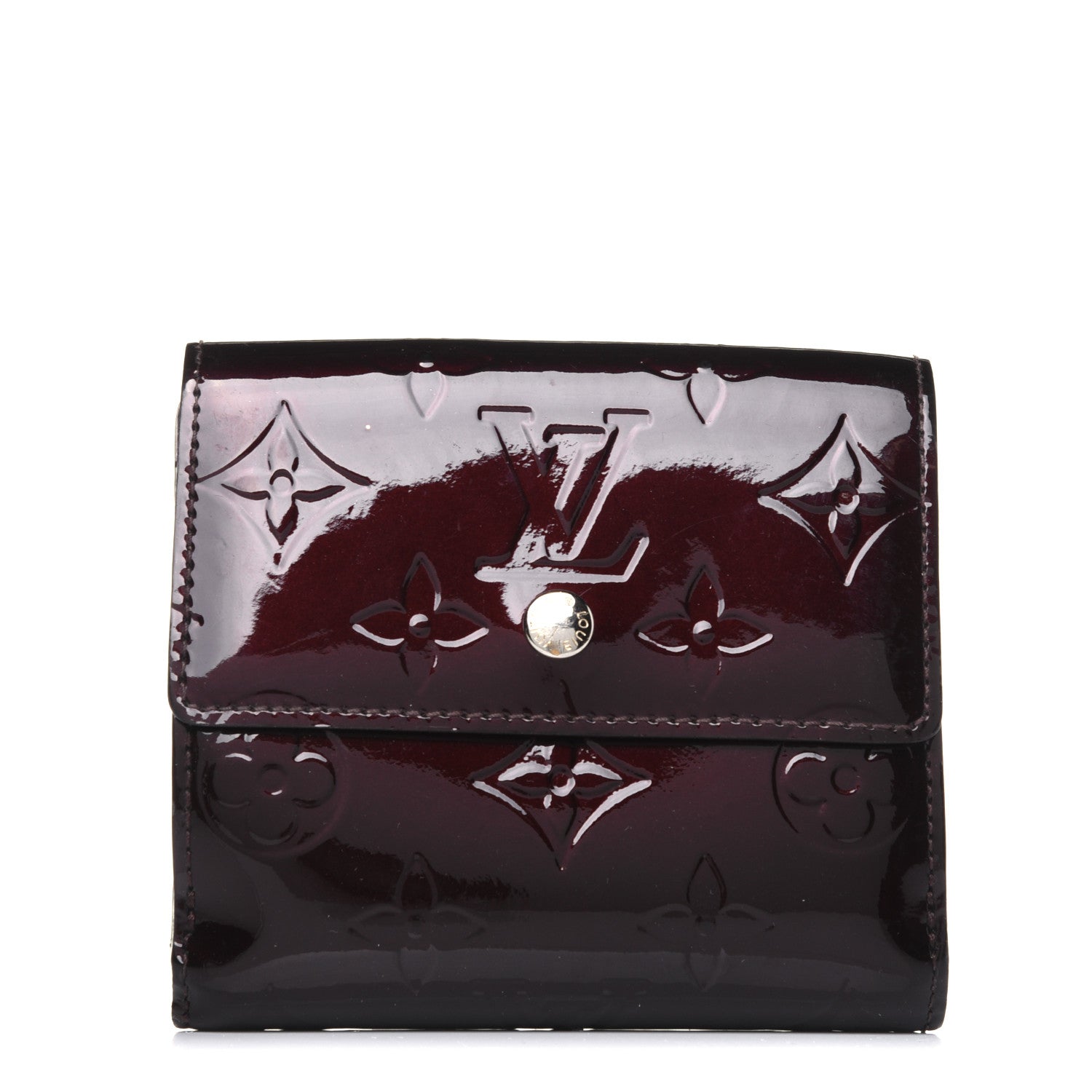 Louis Vuitton Vernis Elise Wallet Amarante 1 of 11
