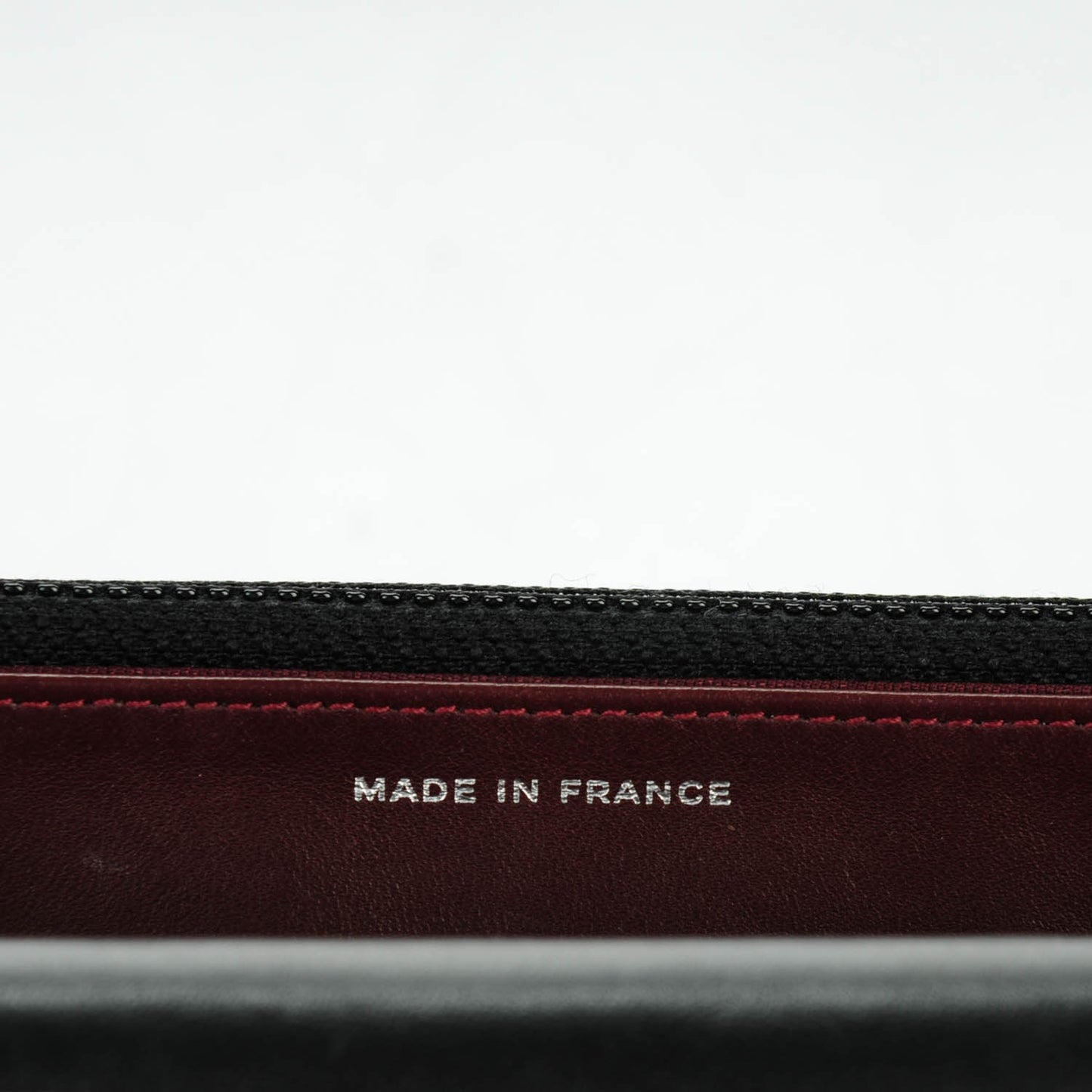 Lambskin Quilted Wallet On Chain WOC Black