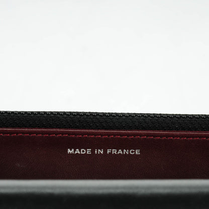 Chanel Lambskin Quilted Wallet On Chain WOC Black 6 of 7