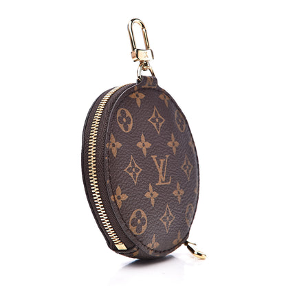 Louis Vuitton Monogram Multi Pochette Accessories Round Coin Purse 3 of 8