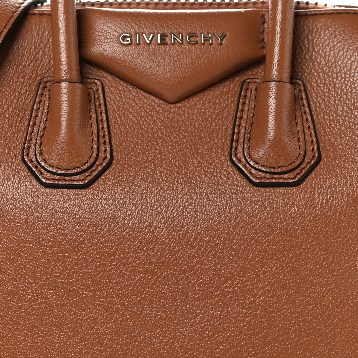 Sugar Goatskin Mini Antigona Caramel