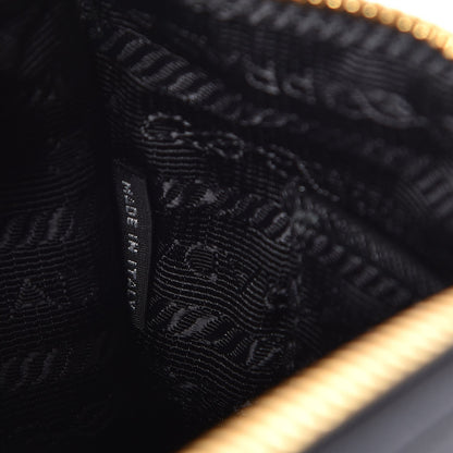 Prada Saffiano Pochette Nero Black 7 of 8