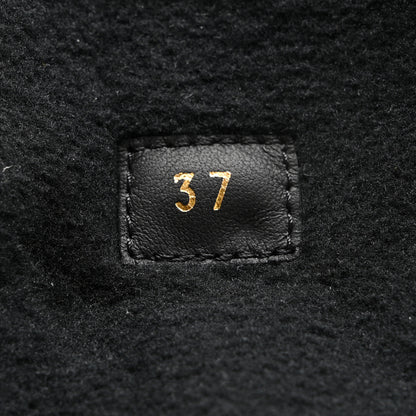 Fendi Nylon Baguette Domino 50mm Biker Boots 37 Mimosa Black 8 of 8